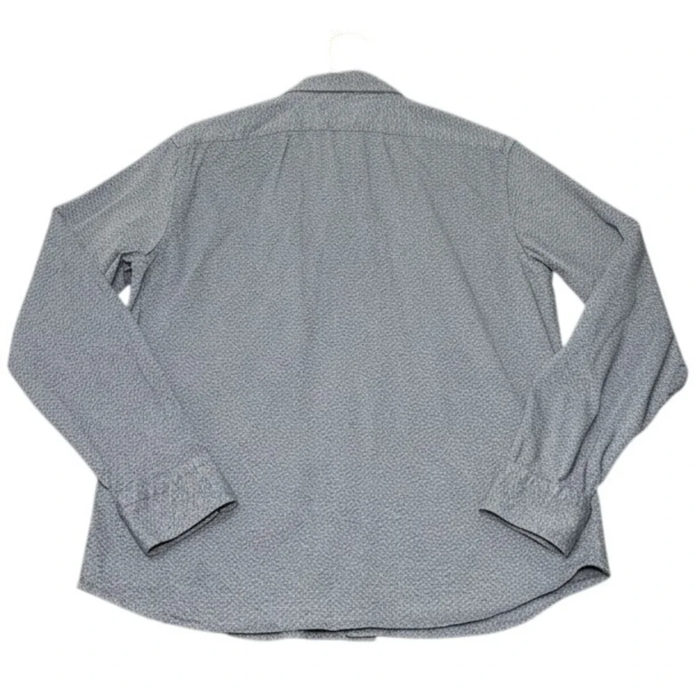 Banana Republic Standard Fit Button Down Shirt Mens Small Blue Cotton